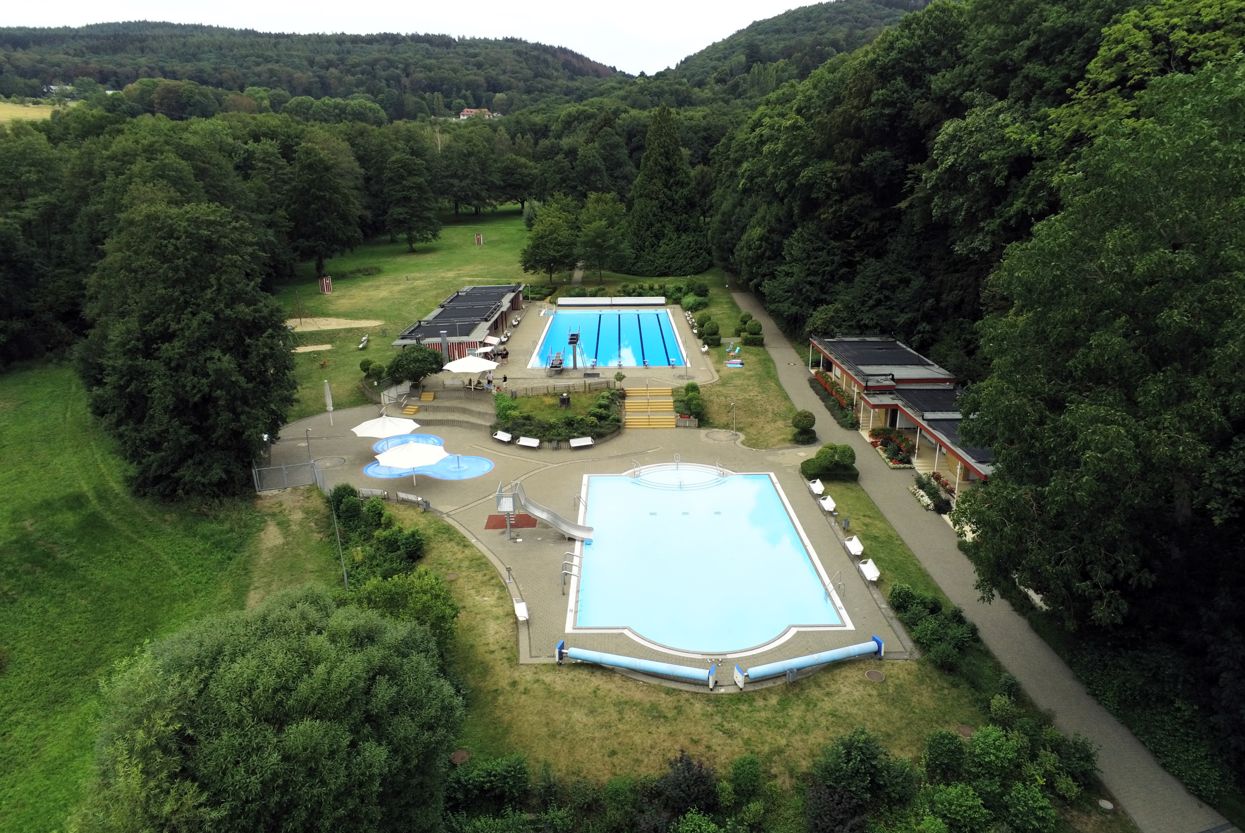 Königsteiner Freibad im Woogtal