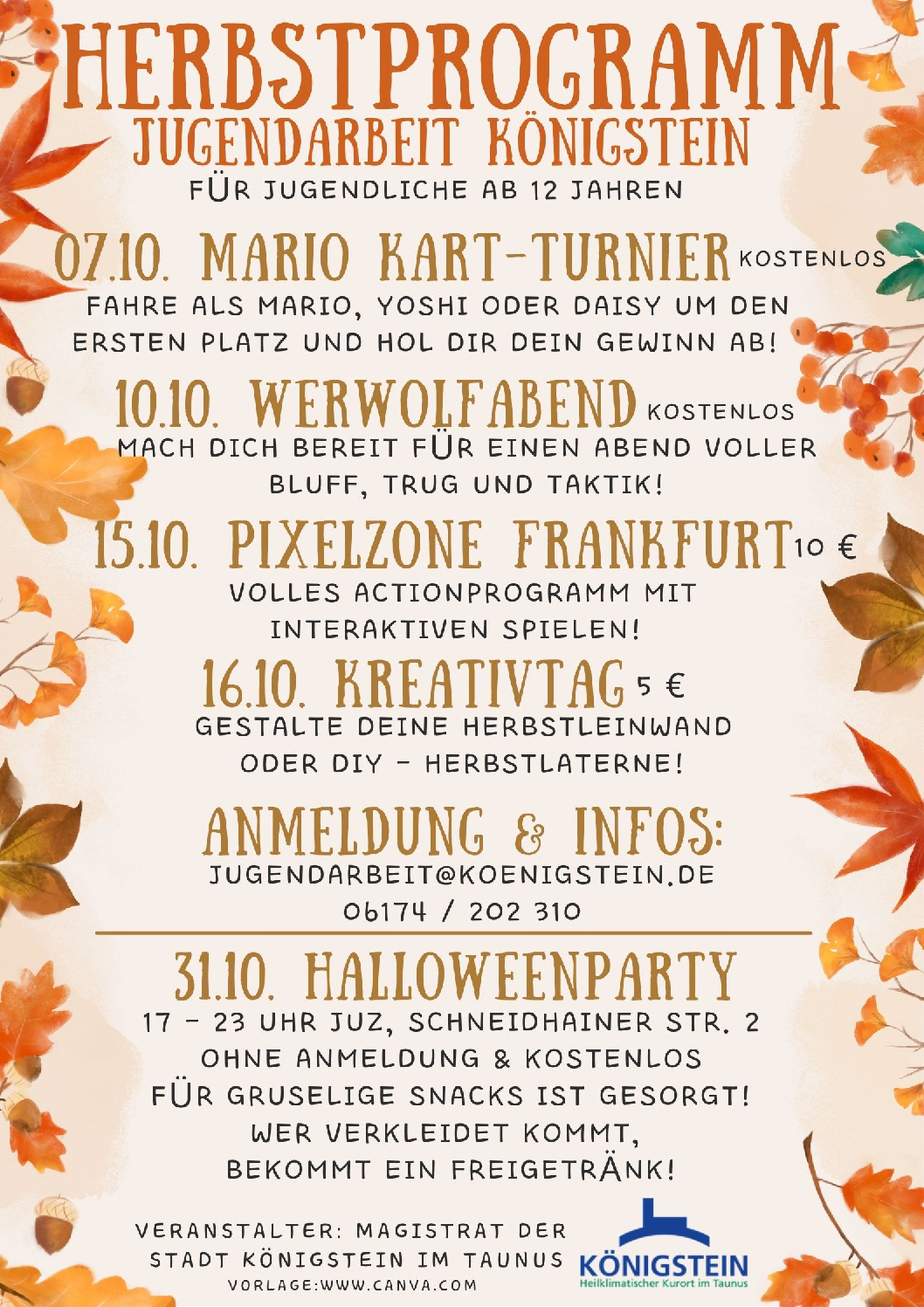 FREMD_ Jugendhaus Herbstprogramm Flyer-12
